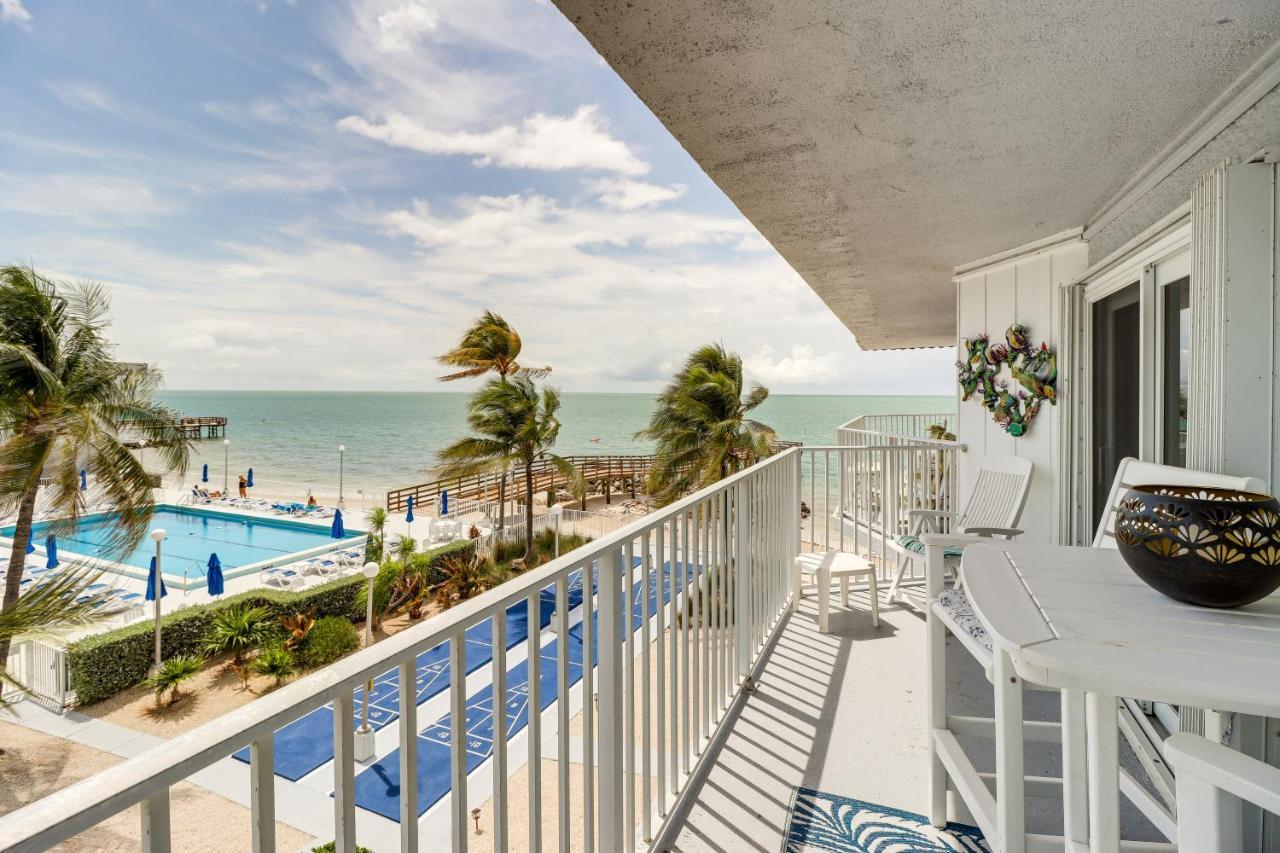 Ocean-View Key Colony Beach Condo With Pool Access! Exterior photo